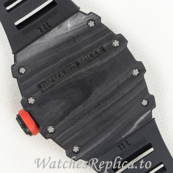 Richard Mille Replica RM35-01 Rubber strap 50MM - WatchesReplica.is