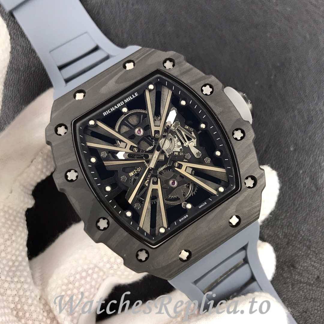 Richard Mille Replica RM12-01 Rubber strap 50MM - WatchesReplica.is
