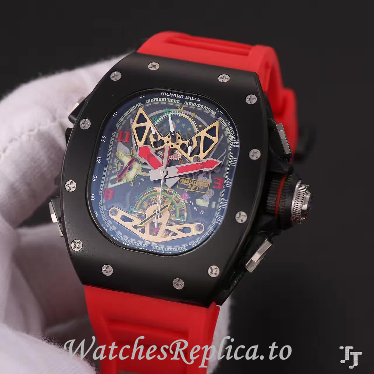 Richard Mille Replica RM50-02 Rubber strap 41MM - WatchesReplica.is