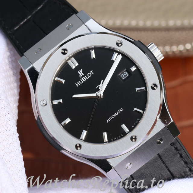 Hublot Replica 511.NX.1170.LR Leather strap 45MM - WatchesReplica.is