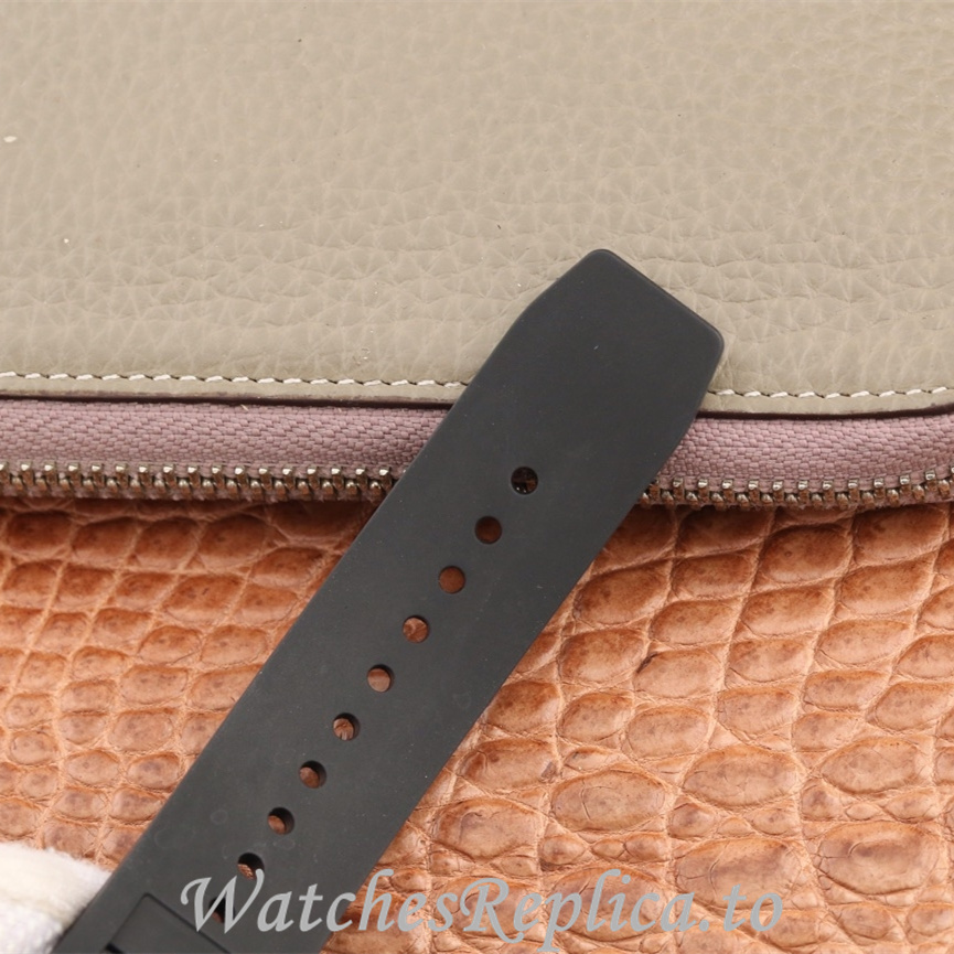 Richard Mille Replica RM001 Rubber strap 50MM - WatchesReplica.is
