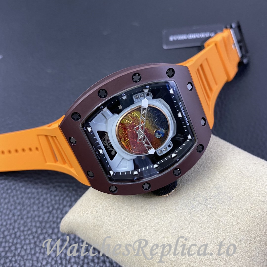 Richard Mille Replica RM52-05 Rubber strap 50MM - WatchesReplica.is