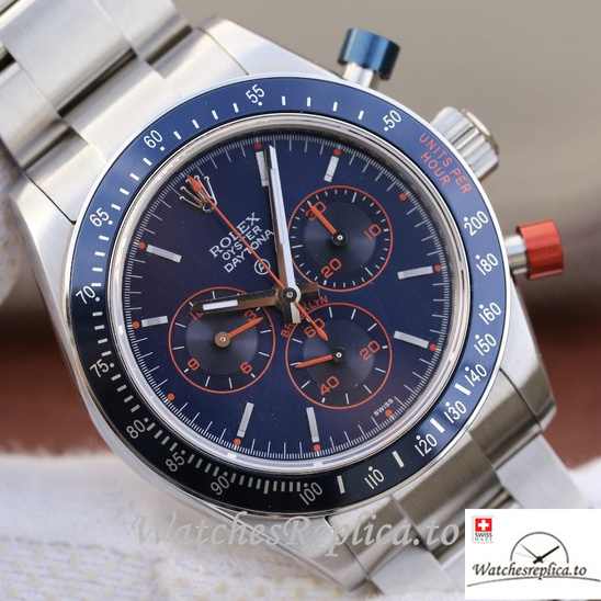 Swiss Rolex Daytona Replica Cool hand Brooklyn Stainless steel strap 40MM - WatchesReplica.is