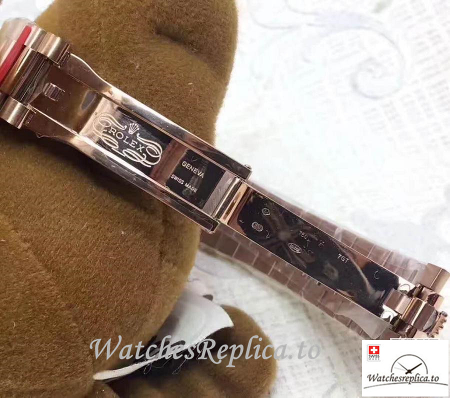 Swiss Rolex Day Date Replica 228235 002 Roman Markers 40MM - WatchesReplica.is