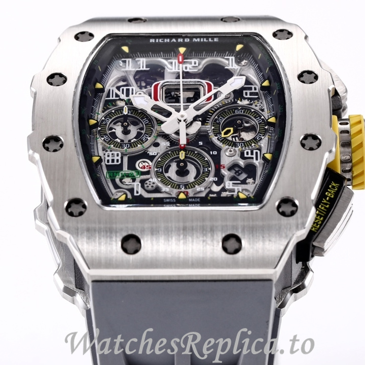 Richard Mille Replica RM11-03 Rubber strap 50MM - WatchesReplica.is