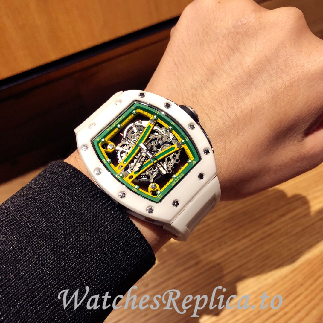 Richard Mille Replica RM61-01 Rubber strap 50MM - WatchesReplica.is