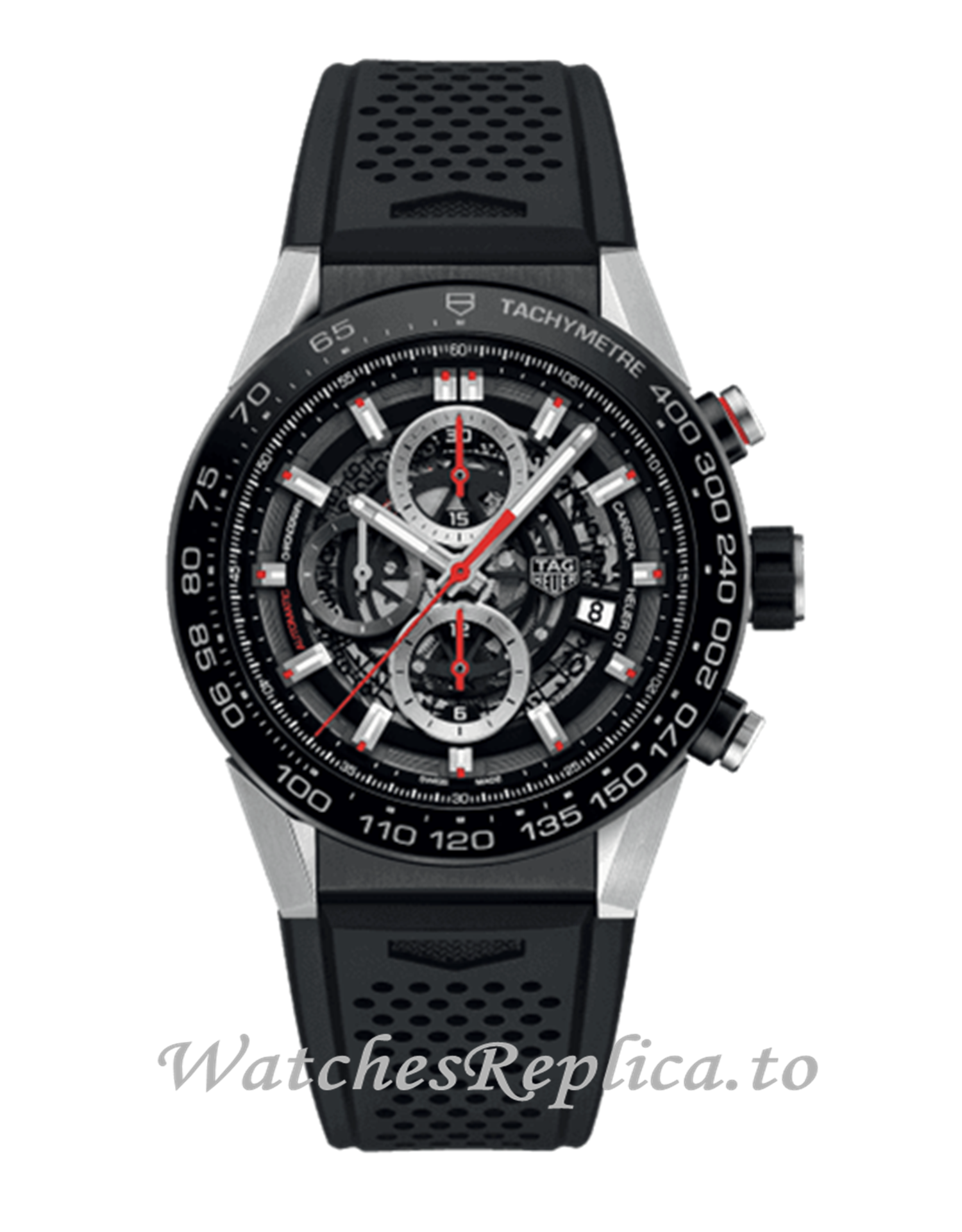 Tag Heuer Carrera CAR2A1Z 45MM - WatchesReplica.is