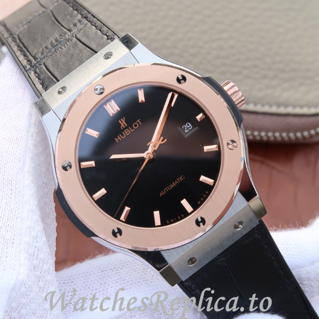 Hublot Replica 511.NX.1170.LR Leather strap 45MM - WatchesReplica.is