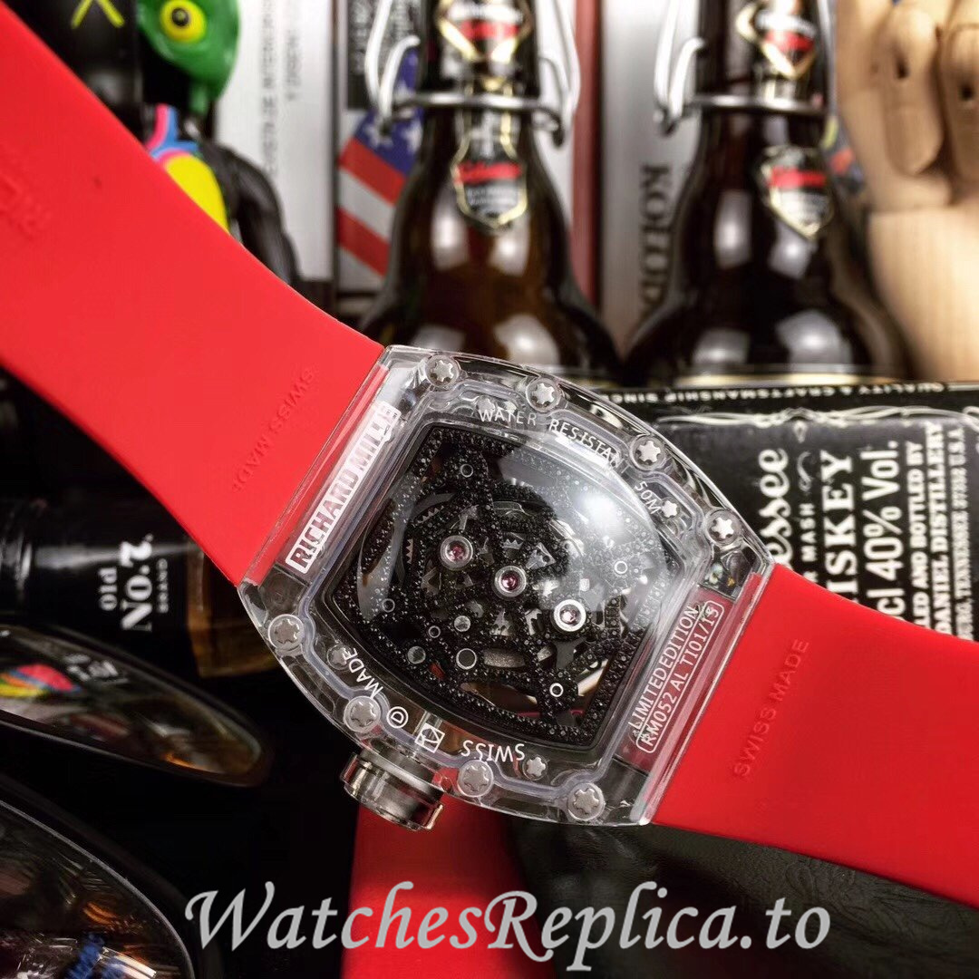 Richard Mille Replica RM052 Rubber strap 50MM - WatchesReplica.is