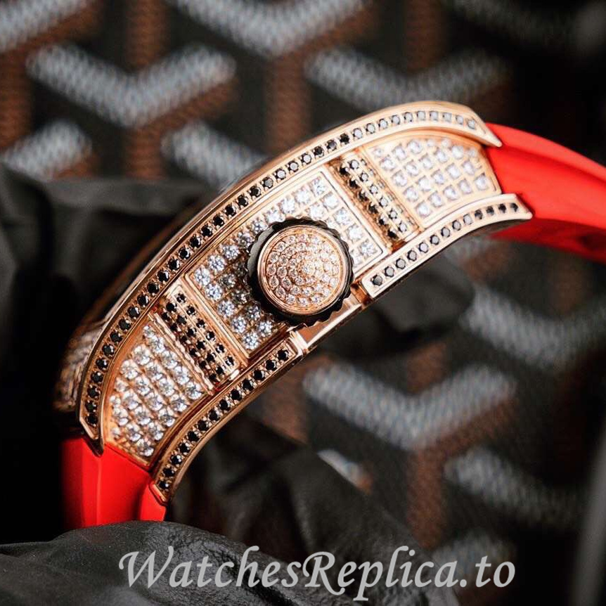 Richard Mille Replica RM53 Rubber strap 50MM - WatchesReplica.is