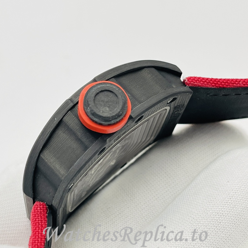 Richard Mille Replica RM055 Canvas strap 50MM - WatchesReplica.is