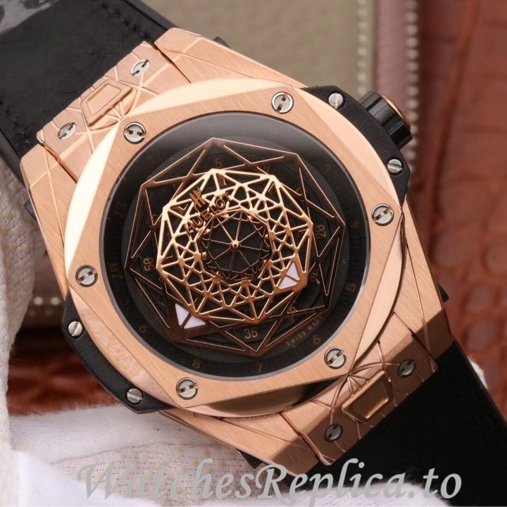 Hublot Replica 415.NX.1112.VR.MXM16 Rubber strap 45MM - WatchesReplica.is