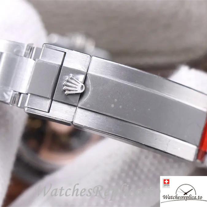 Swiss Rolex Oyster Perpetual 116610LN Replica Rubber strap 40MM - WatchesReplica.is