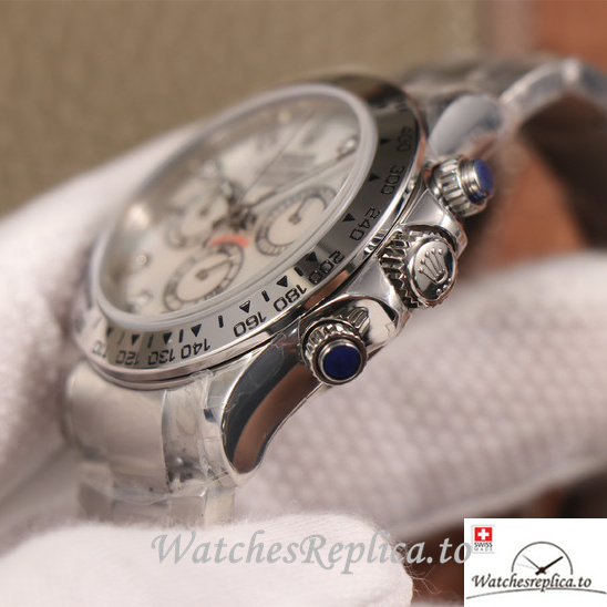 Swiss Rolex Daytona Replica 116509 Stainless steel strap 40MM - WatchesReplica.is