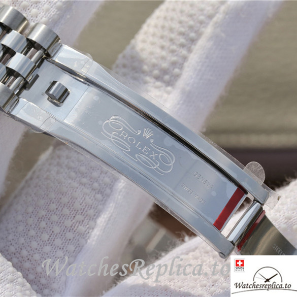 Swiss Rolex Datejust Replica 116200 Stainless steel strap 36MM - WatchesReplica.is