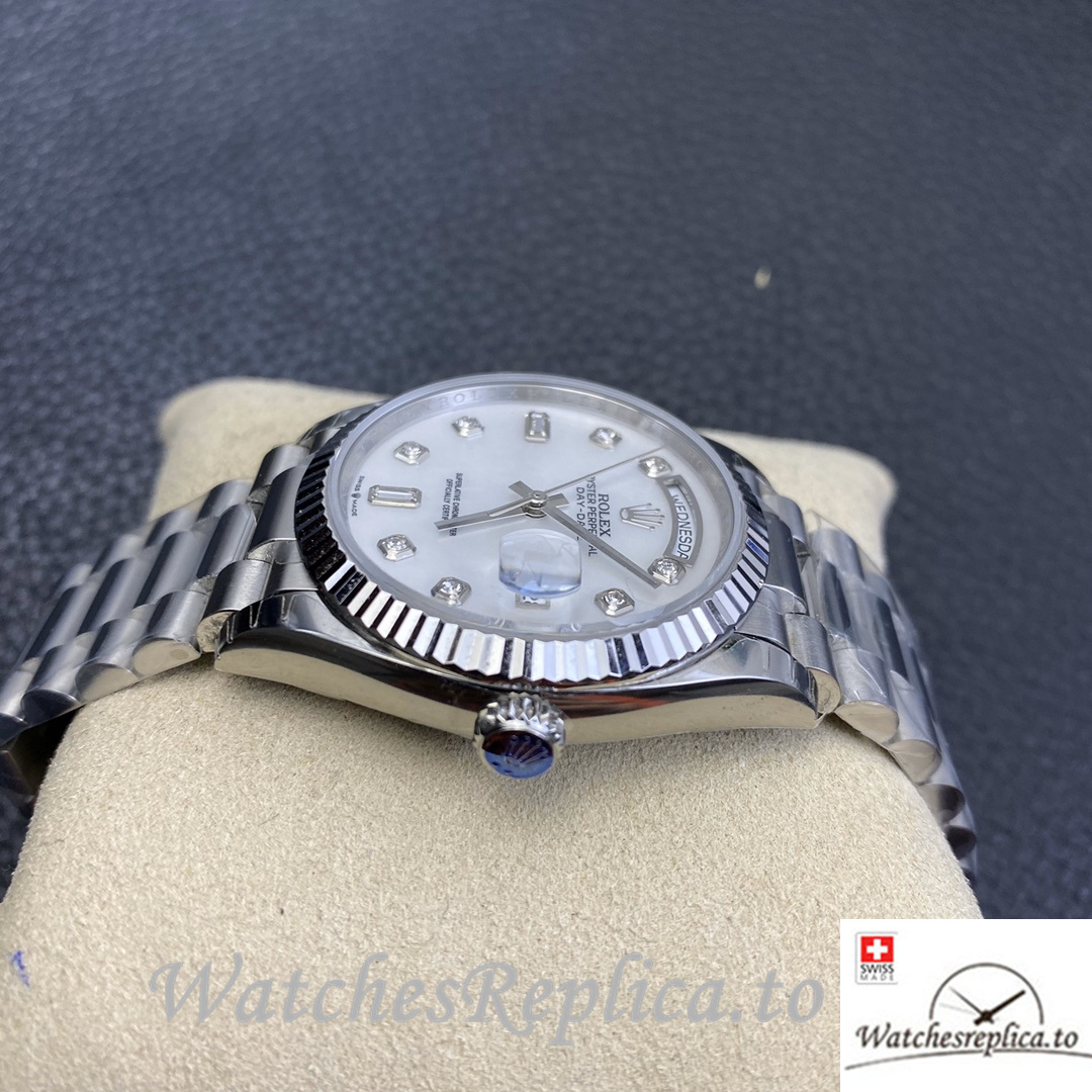Swiss Rolex Datejust Replica 126233 Stainless steel strap 36MM - WatchesReplica.is