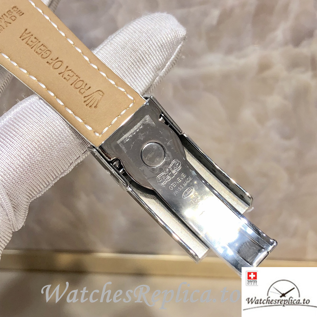 Swiss Rolex Daytona 116599 Replica Leather strap 40MM - WatchesReplica.is