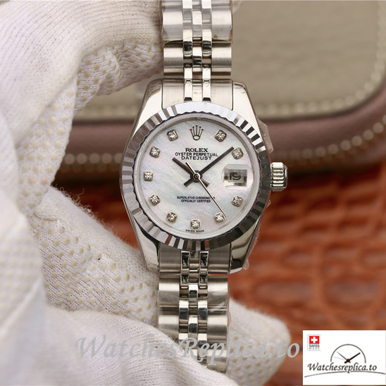 Swiss Rolex Datejust 279174-0009 Stainless steel strap 28MM - WatchesReplica.is