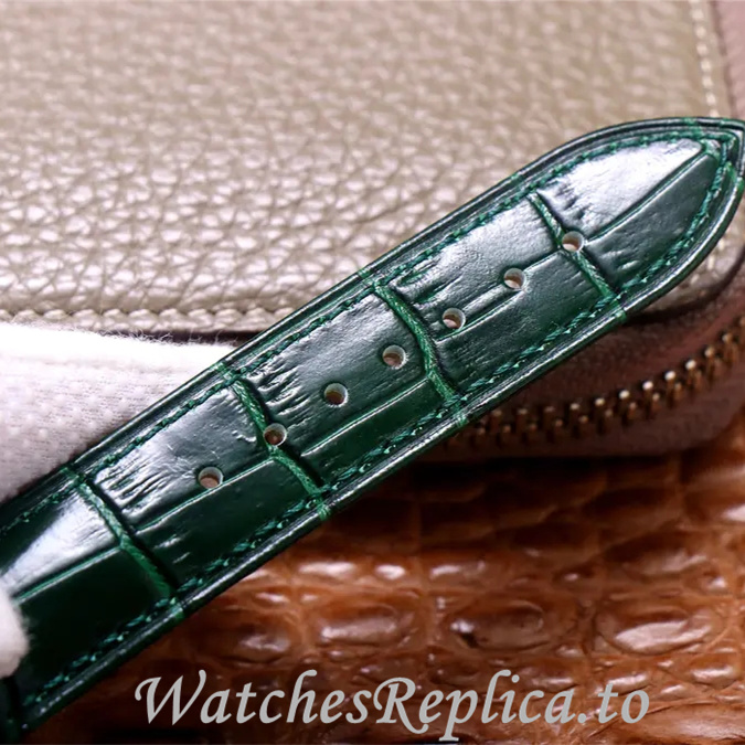 Patek Philippe Replica Complications Leather strap 42MM - WatchesReplica.is