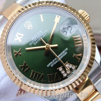 Swiss Rolex Datejust Replica 178383 Stainless steel strap 31MM - WatchesReplica.is