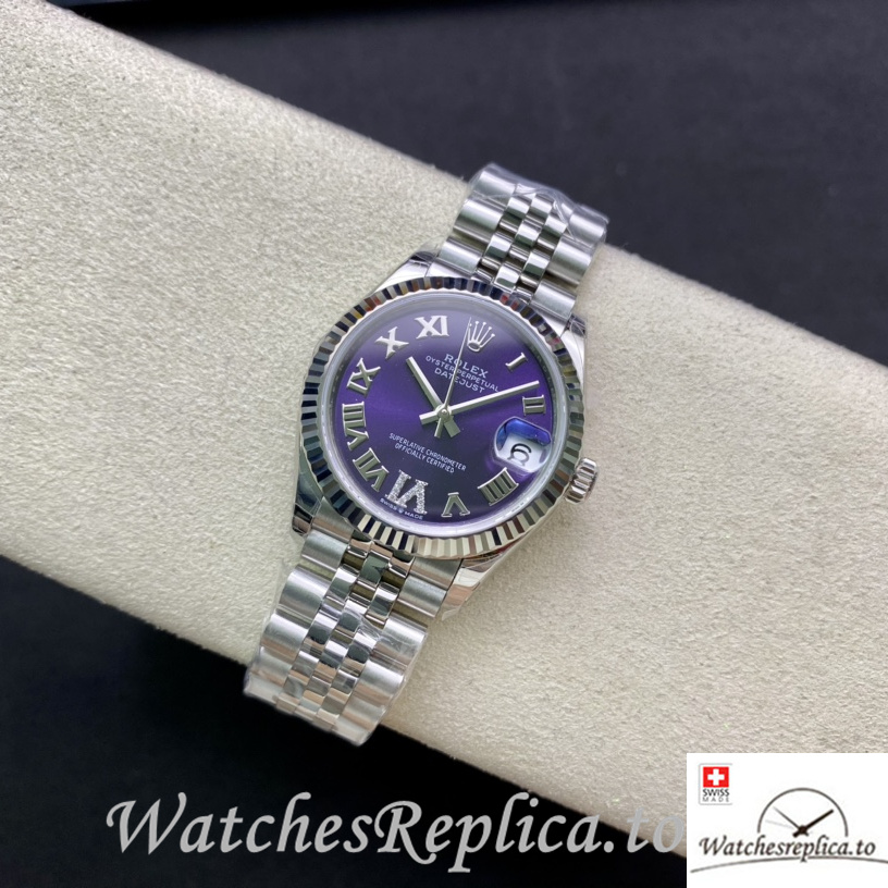 Swiss Rolex Datejust 278274 Replica Stainless steel strap 31MM - WatchesReplica.is
