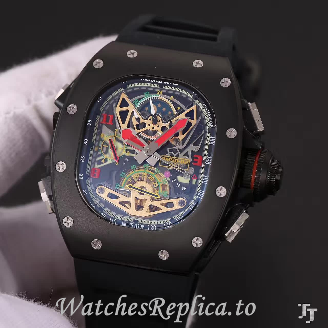 Richard Mille Replica RM50-02 Rubber strap 41MM - WatchesReplica.is
