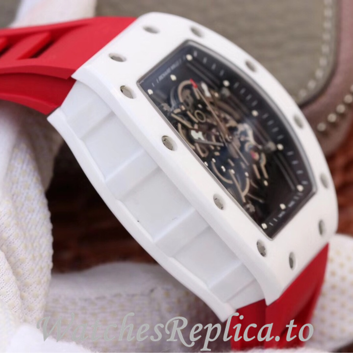 Richard Mille Replica RM055 Rubber strap 50MM - WatchesReplica.is