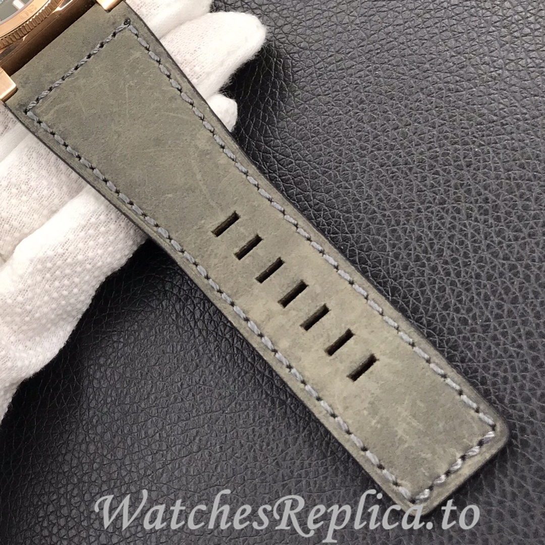 Bell Ross Replica BR 03 BR0392-CAMO-CE/SRB Leather strap 42MM - WatchesReplica.is