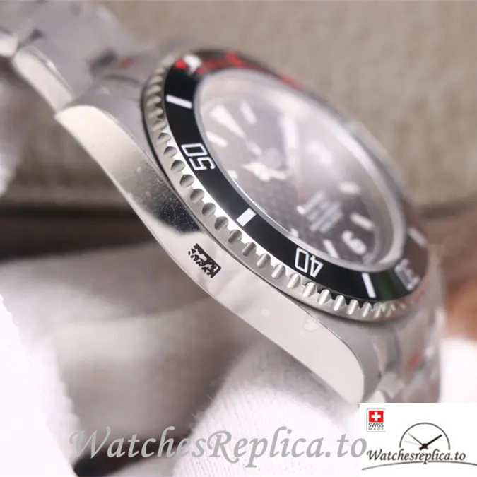 Swiss Rolex Submariner Replica 114060 Stainless steel strap 40MM - WatchesReplica.is