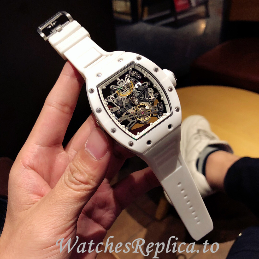 Richard Mille Replica RM38-01 Rubber strap 48MM - WatchesReplica.is