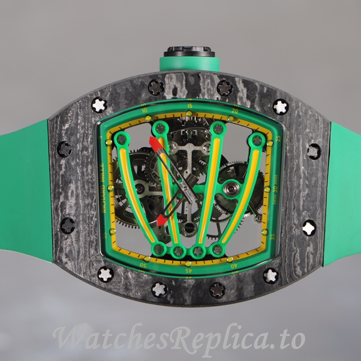 Richard Mille Replica RM59-01 Rubber strap 51MM - WatchesReplica.is