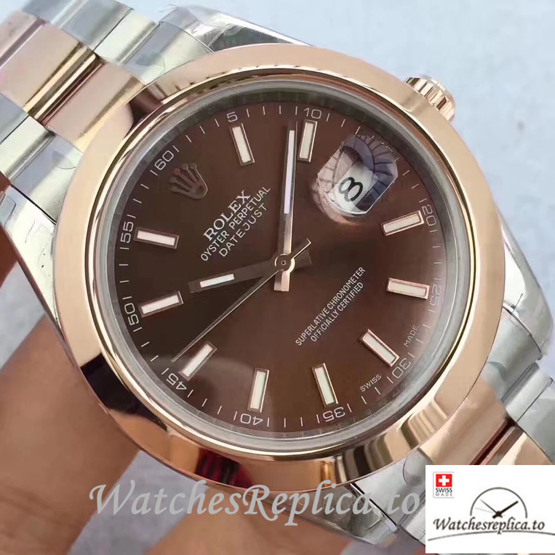 Swiss Rolex Datejust Replica 126301 Stainless steel strap 41MM - WatchesReplica.is