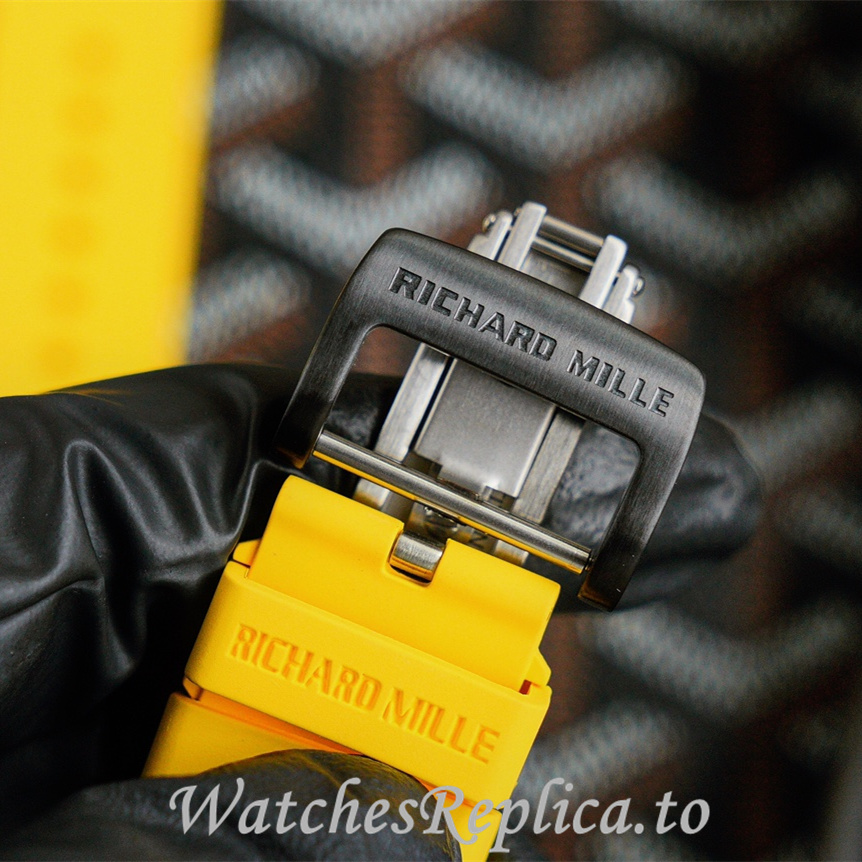 Richard Mille Replica RM62-01 Rubber strap 50MM - WatchesReplica.is