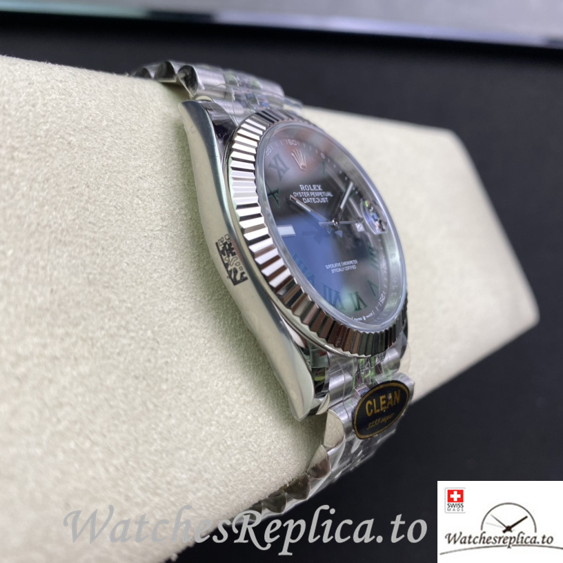 Swiss Rolex Datejust m126334-022 Replica Stainless steel strap 41MM - WatchesReplica.is
