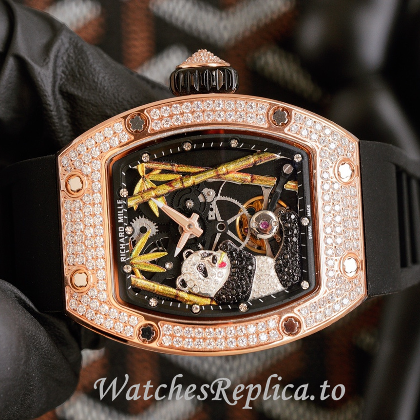 Richard Mille Replica RM26-01 Rubber strap 50MM - WatchesReplica.is