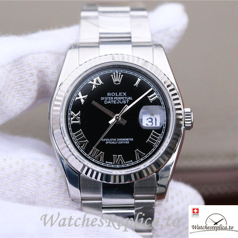 Swiss Rolex Datejust 116234 Stainless steel strap 36MM - WatchesReplica.is