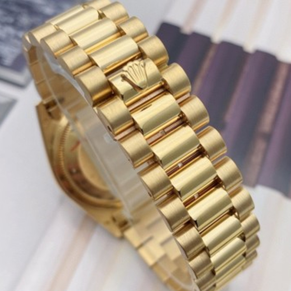Rolex Replica Day-Date Gold Dial 18238 - WatchesReplica.is