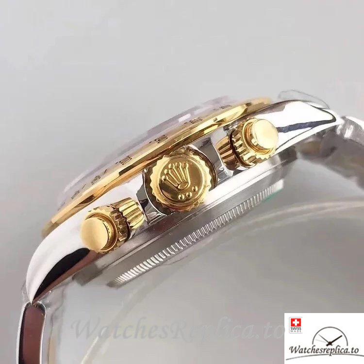 Swiss Rolex Daytona Replica 116523 Stainless steel strap 40MM - WatchesReplica.is