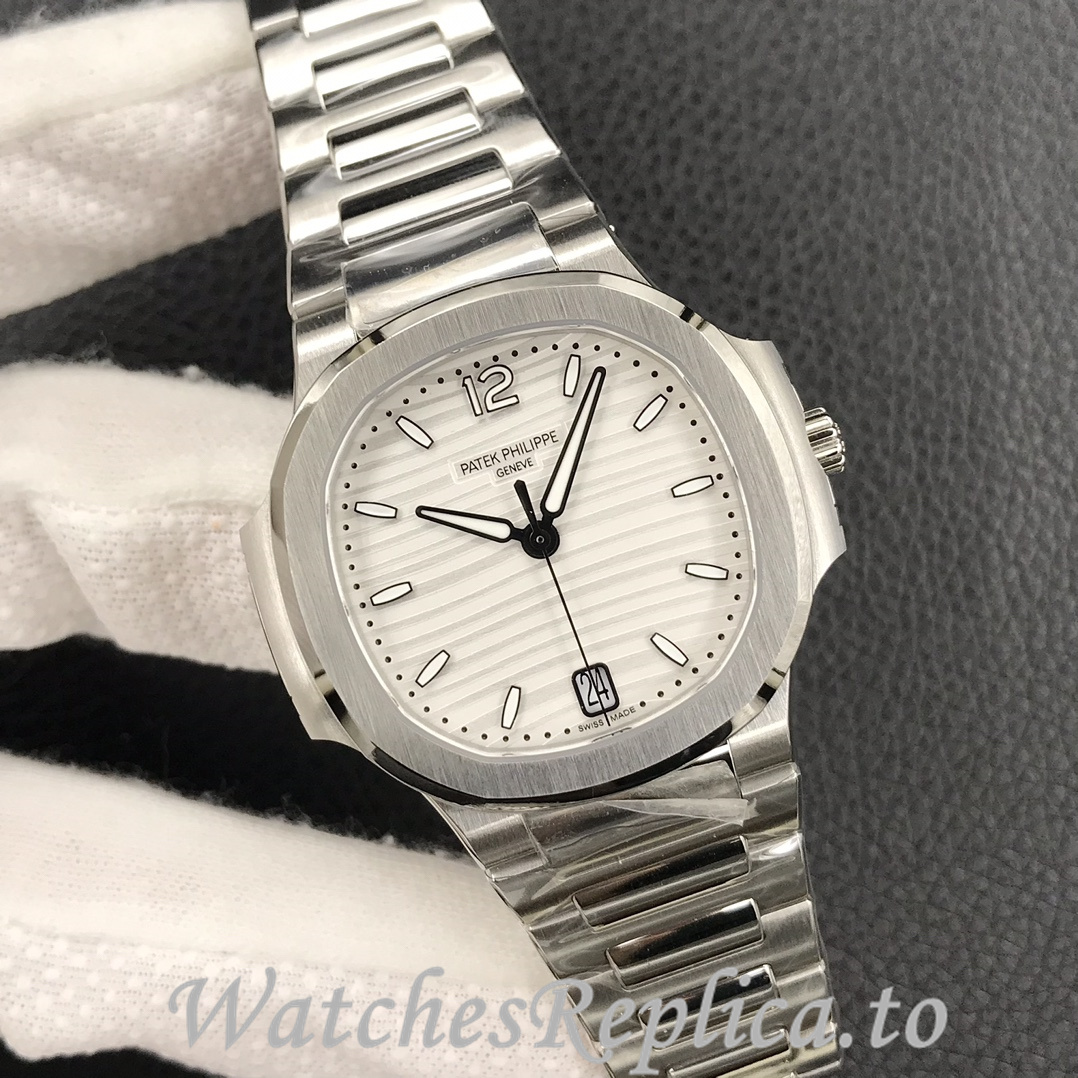 Patek Philippe Replica Nautilus 7118 Stainless steel strap 34MM - WatchesReplica.is