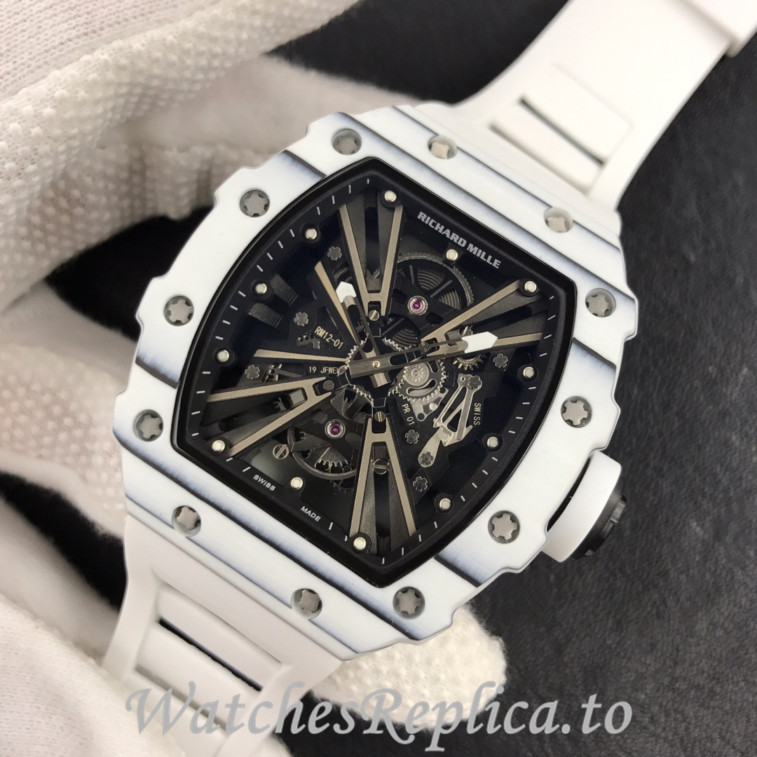 Richard Mille Replica RM12-01 Rubber strap 50MM - WatchesReplica.is