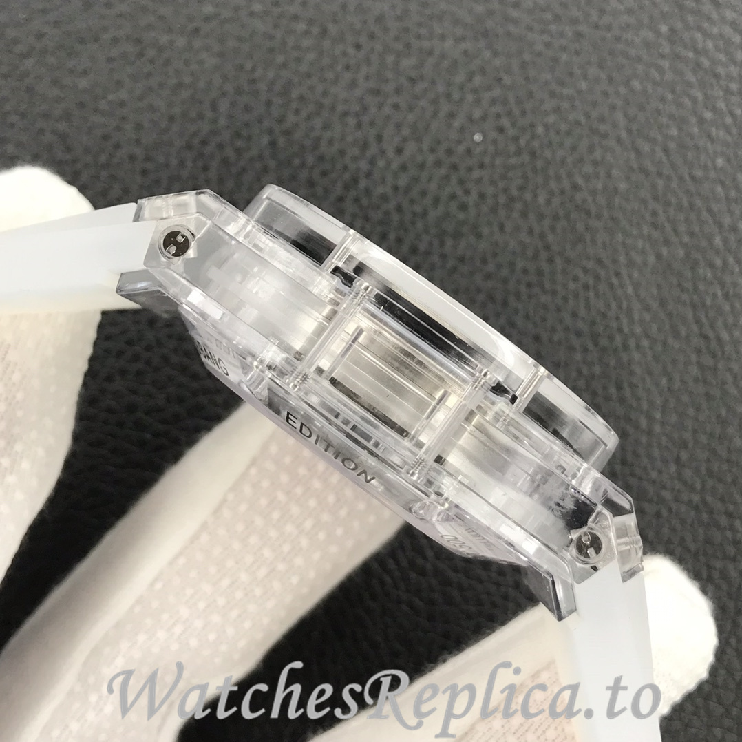 Hublot Replica 411.JX.4802.RT Rubber strap 45MM - WatchesReplica.is