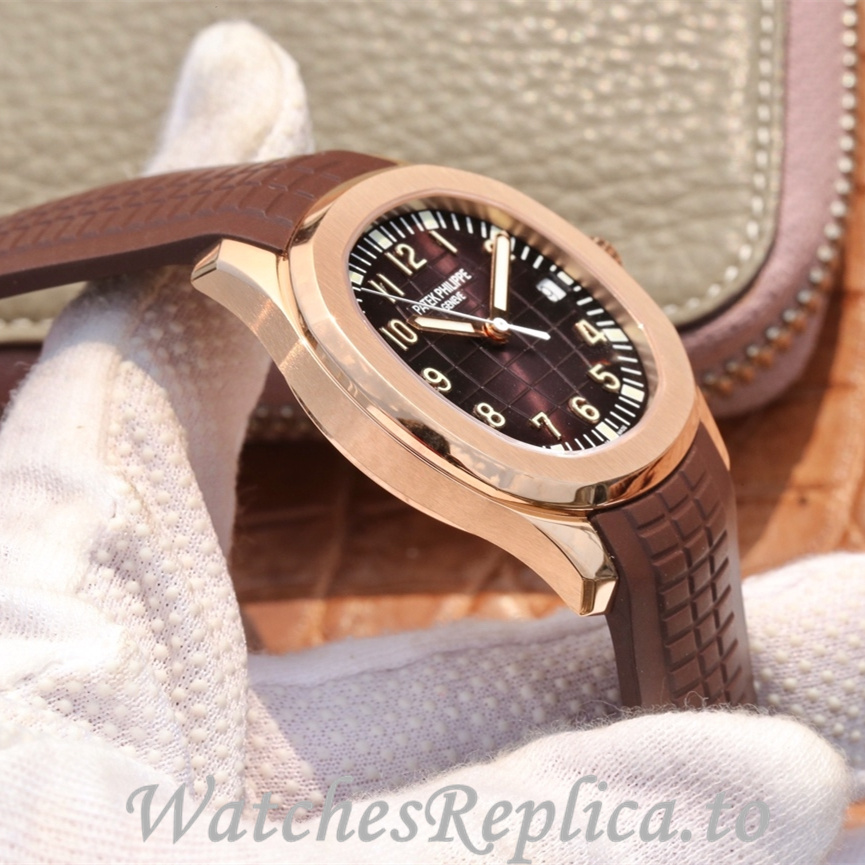 Patek Philippe Replica Aquanaut Rubber strap 40MM - WatchesReplica.is