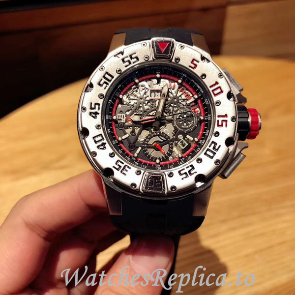 Richard Mille Replica RM032 Rubber strap 50MM - WatchesReplica.is