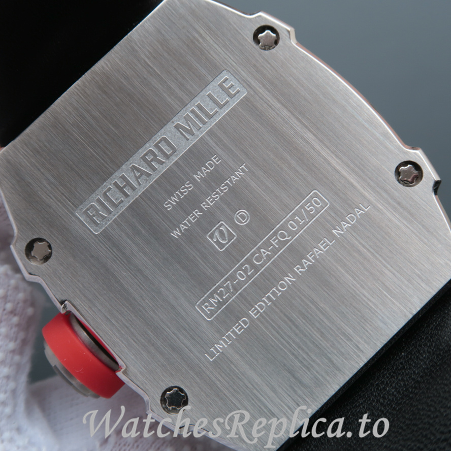 Richard Mille Replica RM27-02 Canvas strap 50MM - WatchesReplica.is