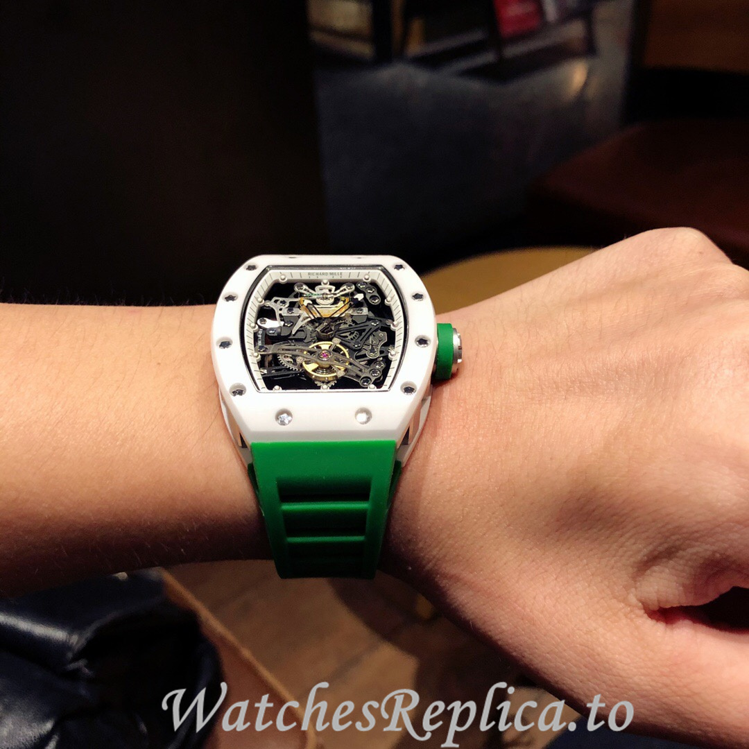 Richard Mille Replica RM38-01 Rubber strap 48MM - WatchesReplica.is