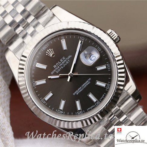 Swiss Rolex Datejust 126334-0014 Stainless steel strap 41MM - WatchesReplica.is