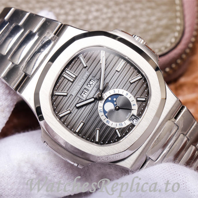 Patek Philippe Replica Nautilus 5726 Stainless steel strap 40.5MM - WatchesReplica.is
