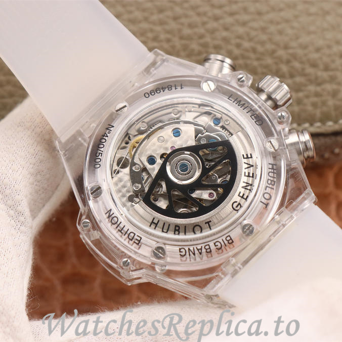Hublot Replica 411.JX.4802.RT Rubber strap 44MM - WatchesReplica.is