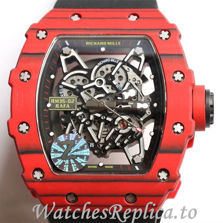 Richard Mille Replica RM35-02 Rubber strap 50MM - WatchesReplica.is