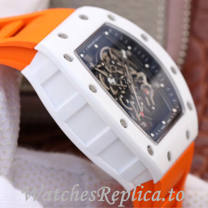 Richard Mille Replica RM055 Rubber strap 50MM - WatchesReplica.is